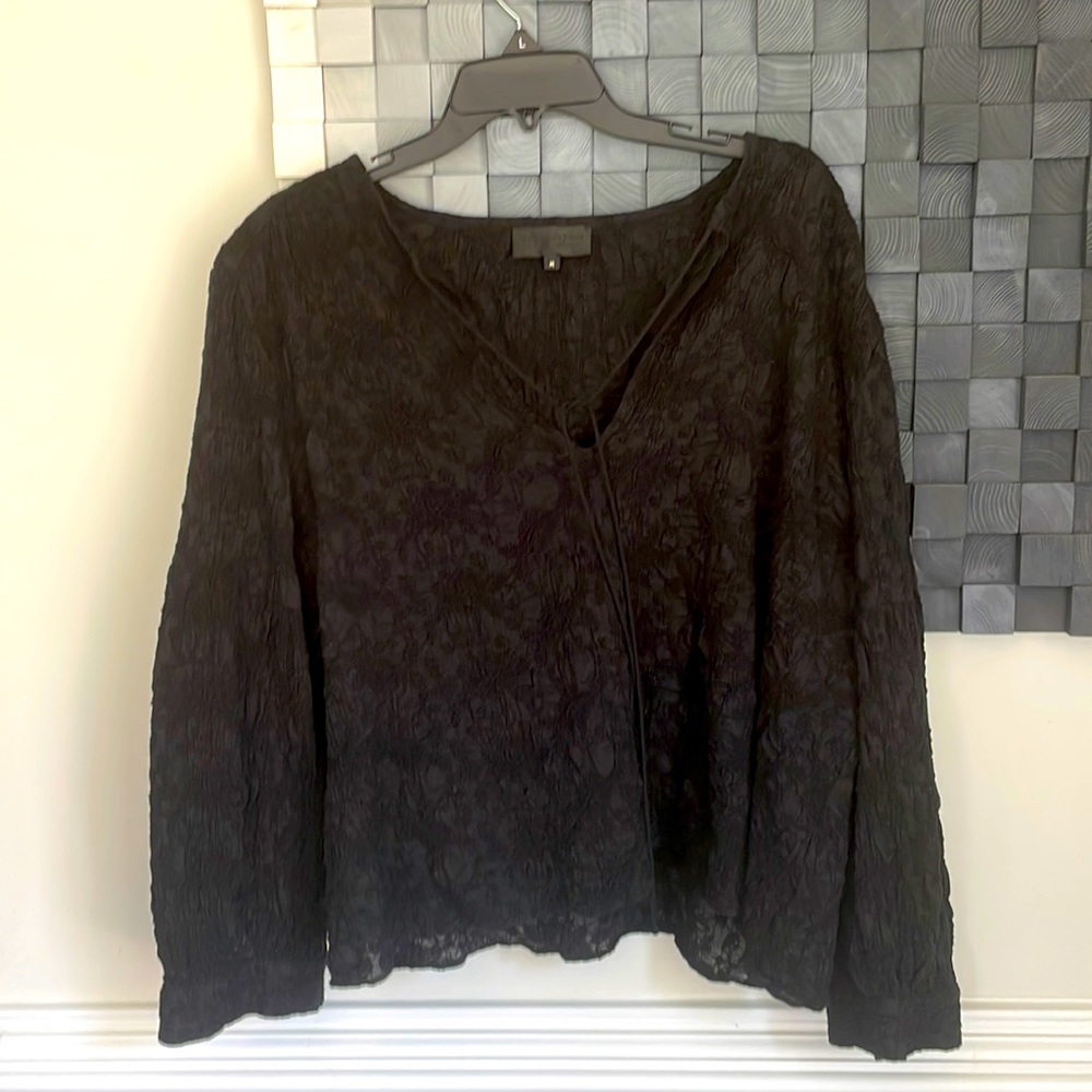 Nili Lotan embroidered blouse